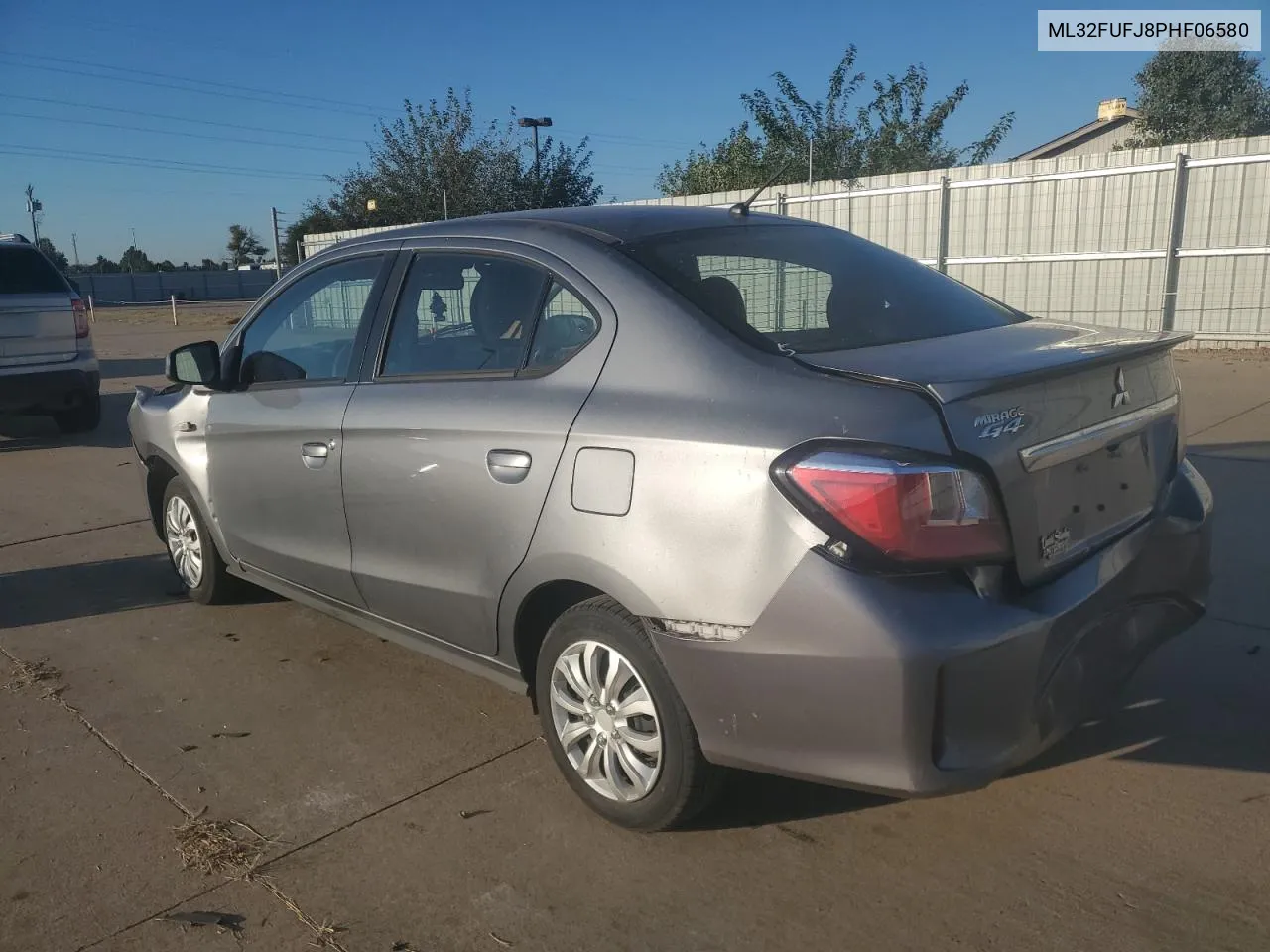 2023 Mitsubishi Mirage G4 Es VIN: ML32FUFJ8PHF06580 Lot: 77004644