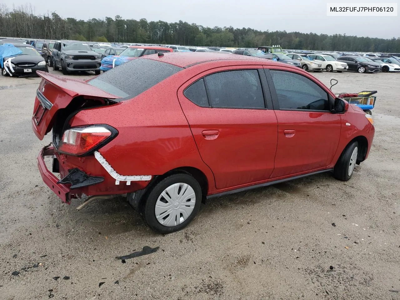 2023 Mitsubishi Mirage G4 Es VIN: ML32FUFJ7PHF06120 Lot: 79794744