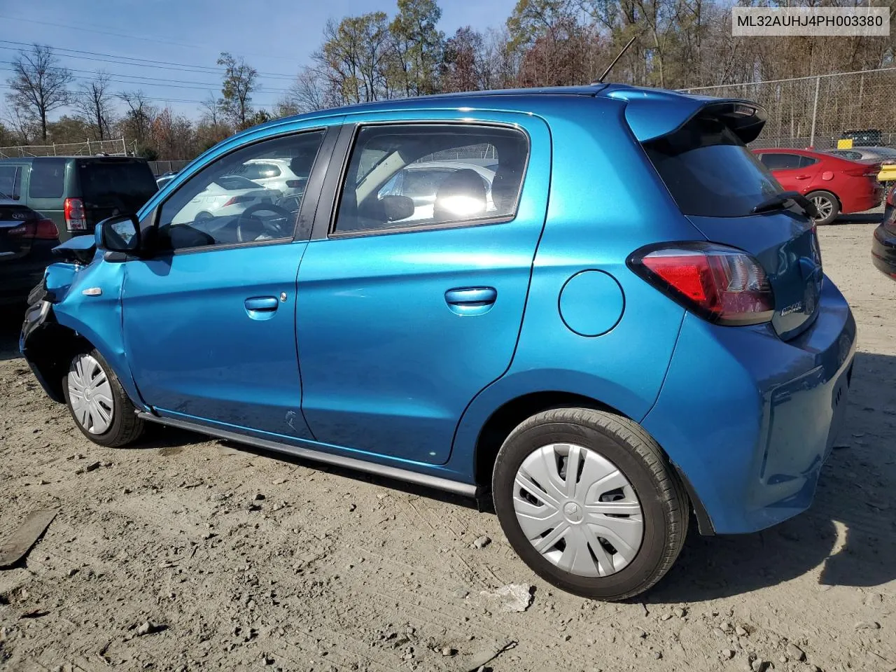 2023 Mitsubishi Mirage Es VIN: ML32AUHJ4PH003380 Lot: 80632664