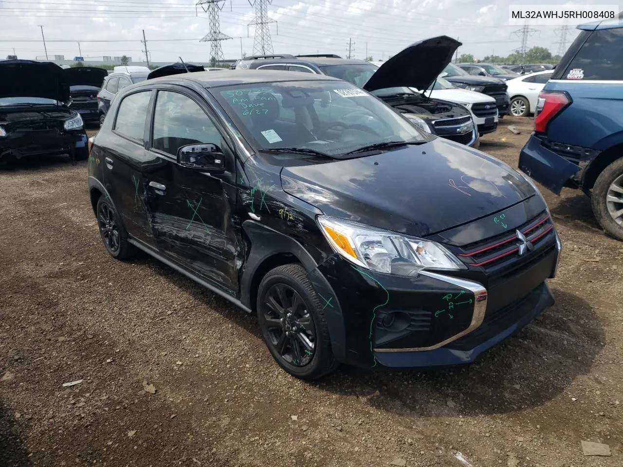 ML32AWHJ5RH008408 2024 Mitsubishi Mirage Se