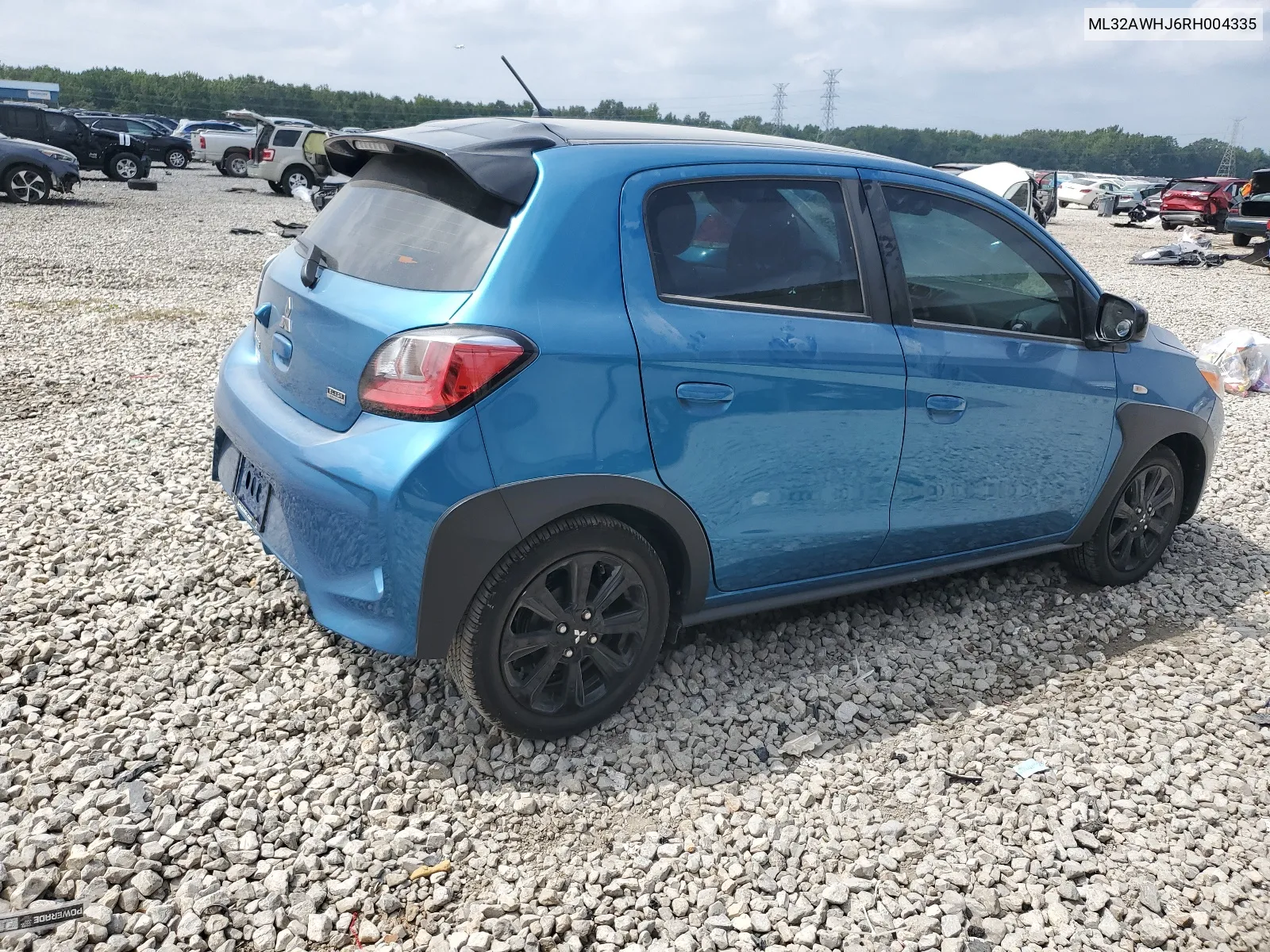 2024 Mitsubishi Mirage Se VIN: ML32AWHJ6RH004335 Lot: 66319434