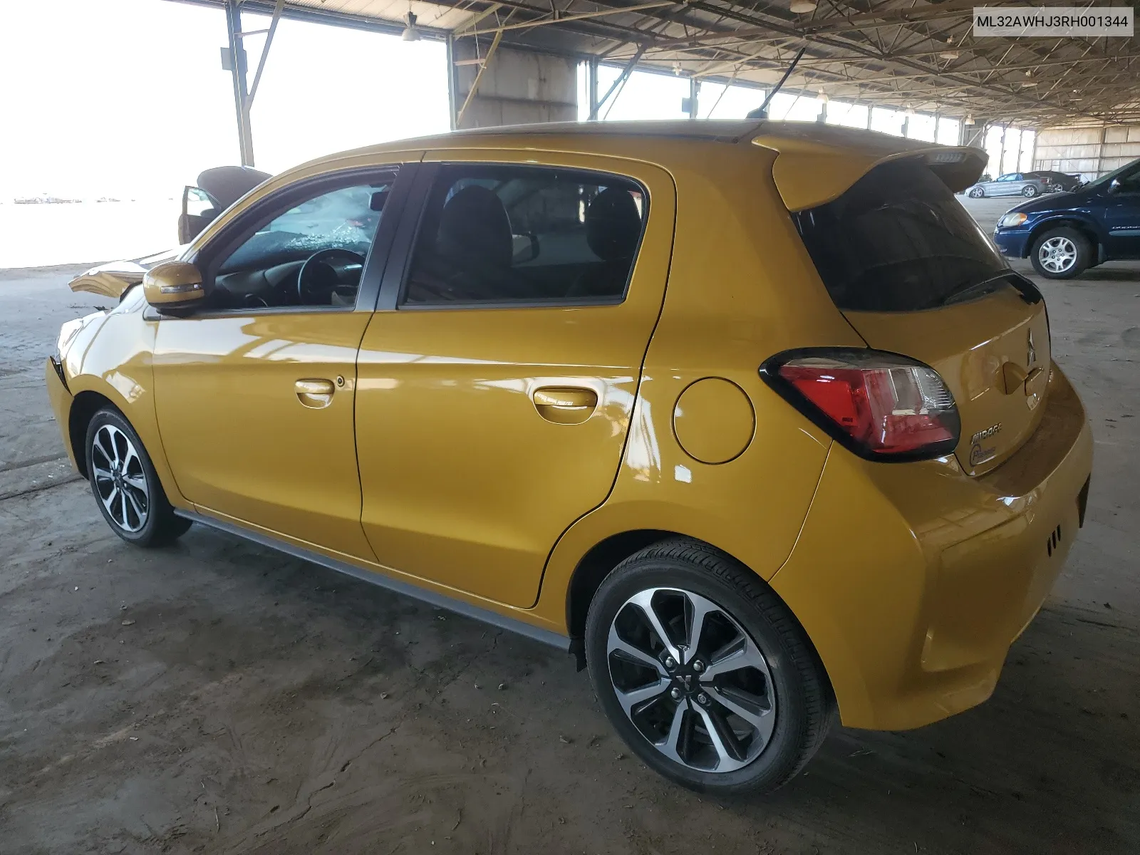 2024 Mitsubishi Mirage Se VIN: ML32AWHJ3RH001344 Lot: 66719174