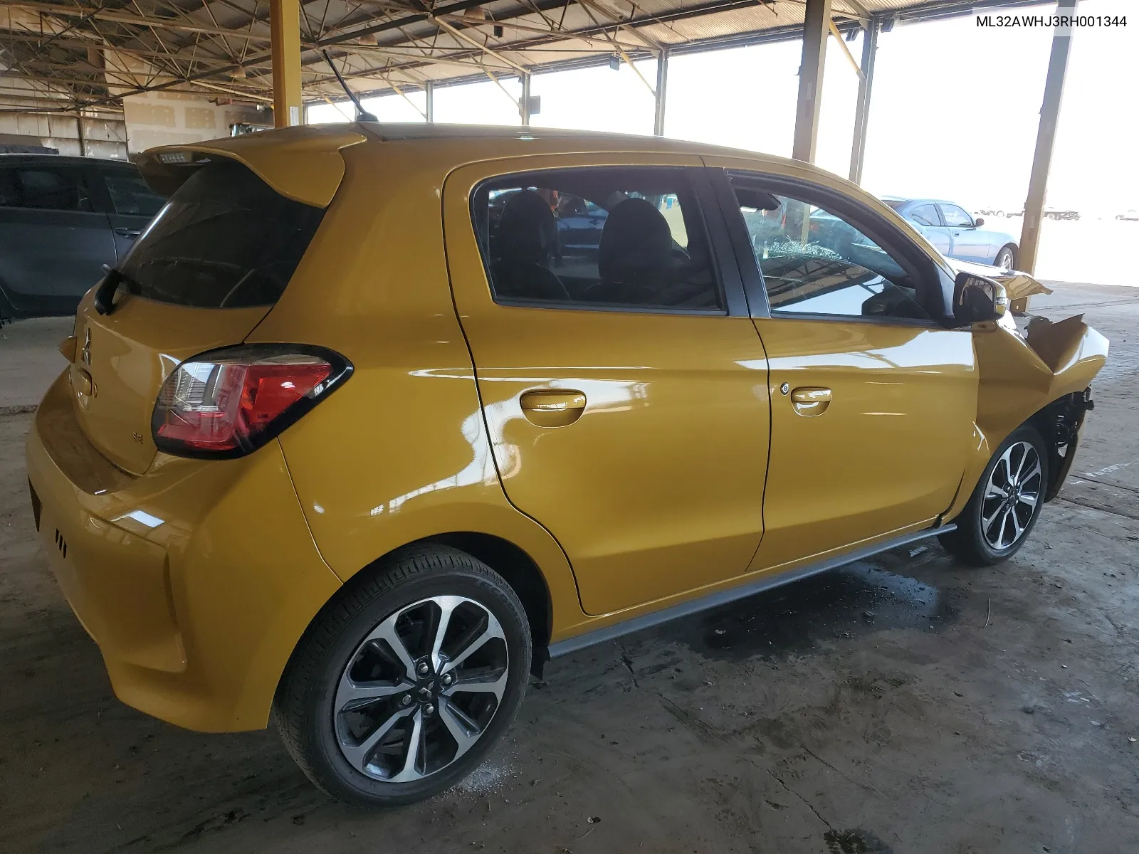 2024 Mitsubishi Mirage Se VIN: ML32AWHJ3RH001344 Lot: 66719174