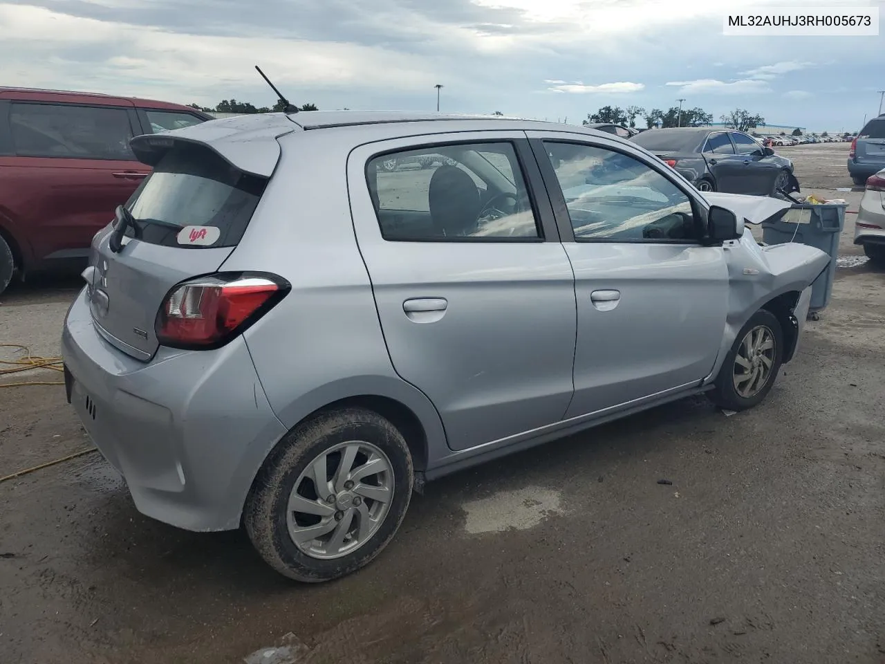 2024 Mitsubishi Mirage Es VIN: ML32AUHJ3RH005673 Lot: 69189684