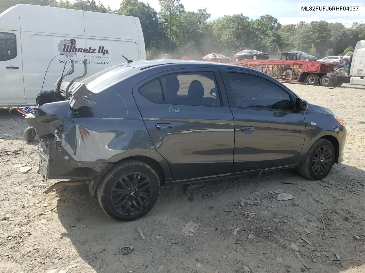 2024 Mitsubishi Mirage G4 Es VIN: ML32FUFJ6RHF04037 Lot: 69872504