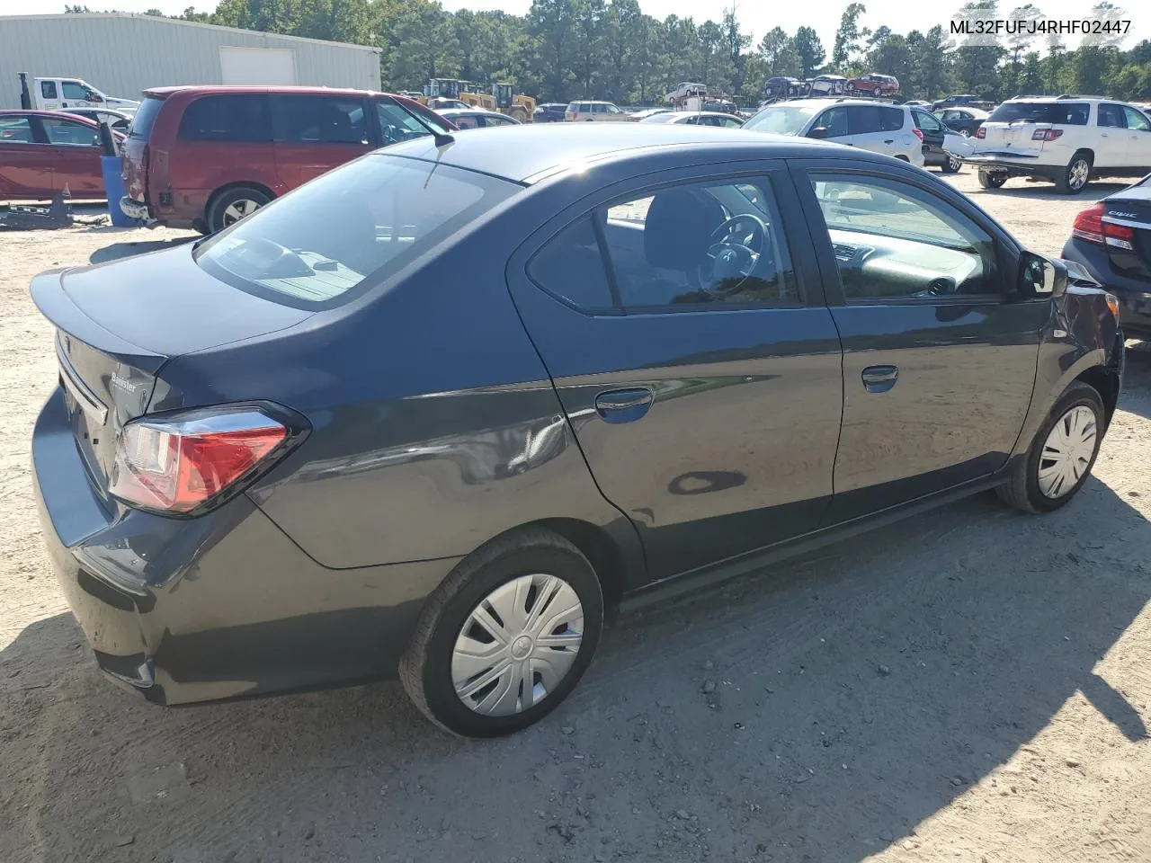 2024 Mitsubishi Mirage G4 Es VIN: ML32FUFJ4RHF02447 Lot: 71222934