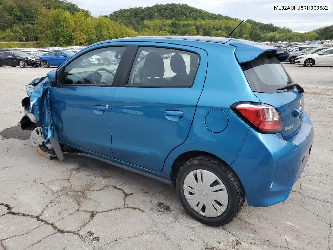 2024 Mitsubishi Mirage Es VIN: ML32AUHJ8RH000582 Lot: 71954224