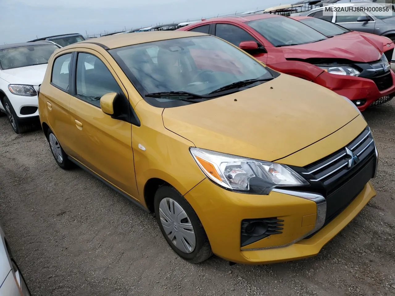 2024 Mitsubishi Mirage Es VIN: ML32AUHJ8RH000856 Lot: 76632774