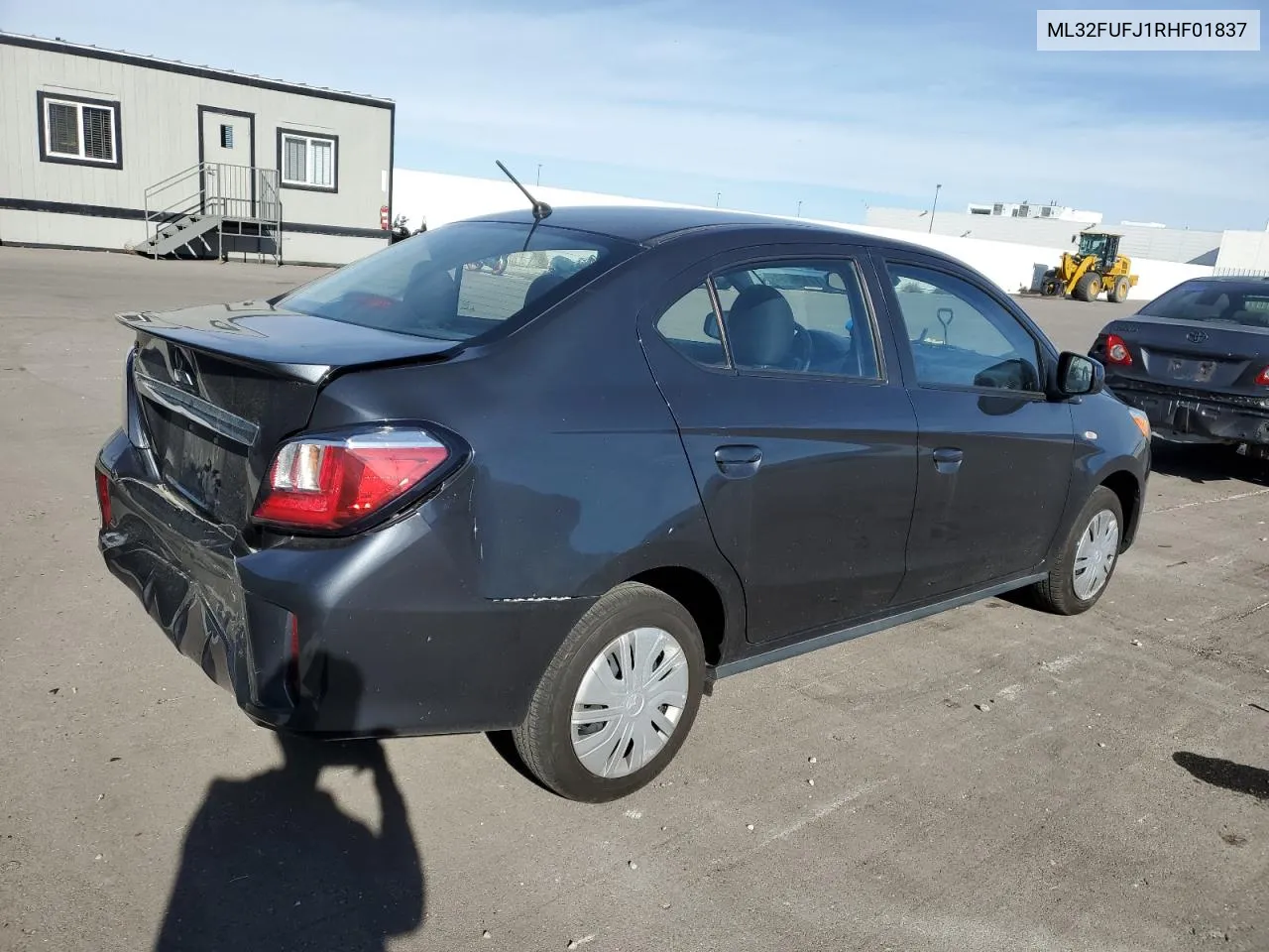 2024 Mitsubishi Mirage G4 Es VIN: ML32FUFJ1RHF01837 Lot: 77150364