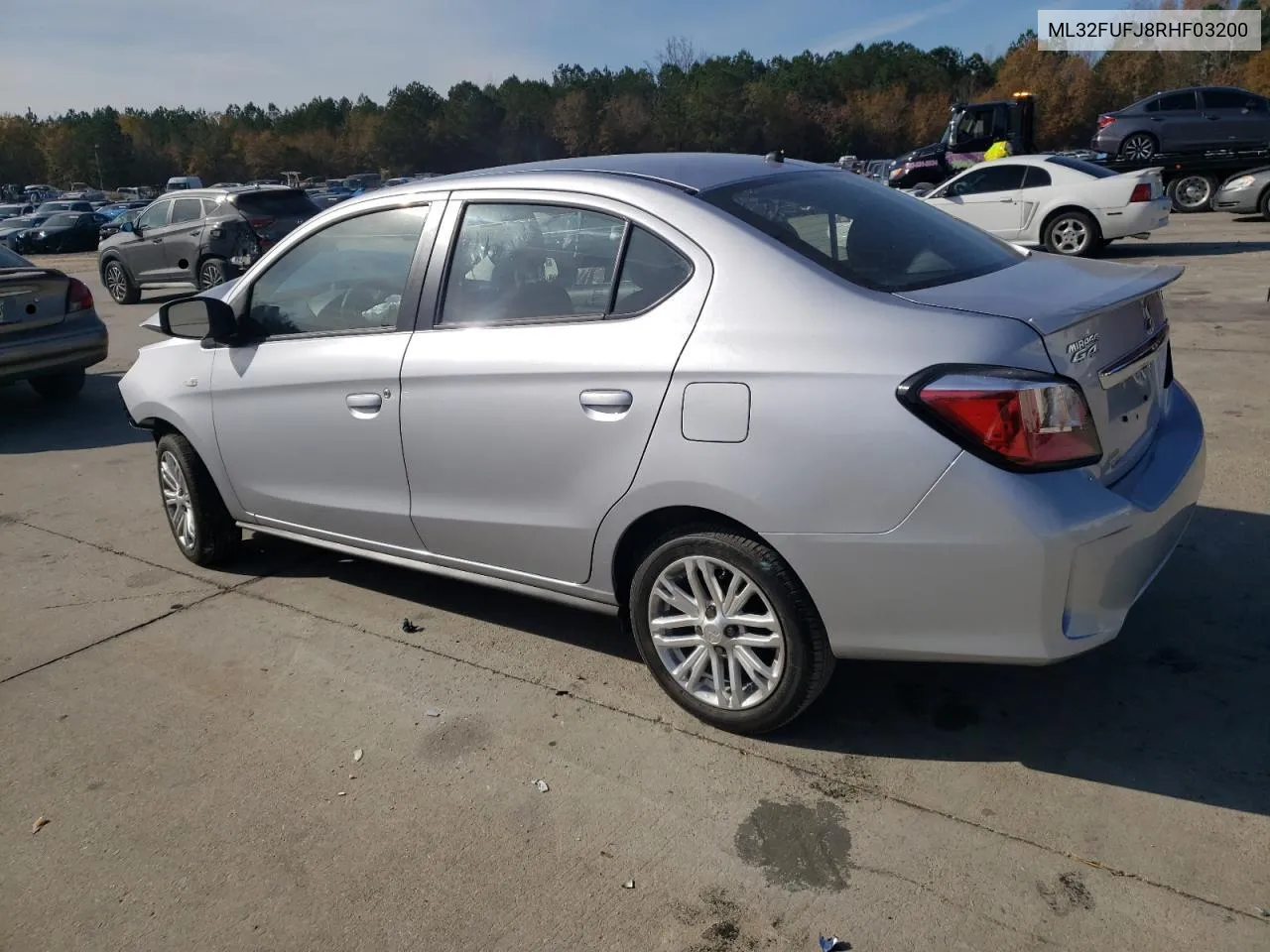 2024 Mitsubishi Mirage G4 Es VIN: ML32FUFJ8RHF03200 Lot: 79069253