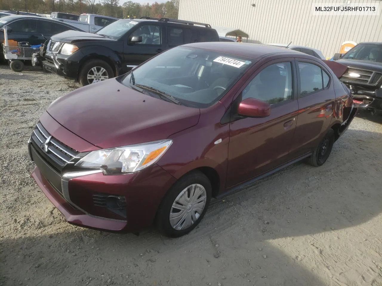 2024 Mitsubishi Mirage G4 Es VIN: ML32FUFJ5RHF01713 Lot: 79414744