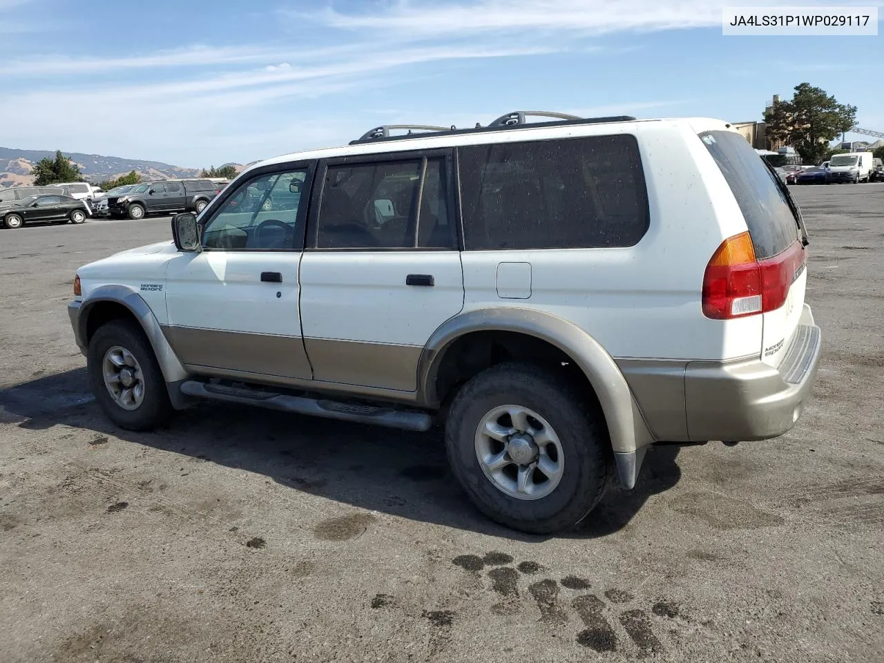 1998 Mitsubishi Montero Sport Ls VIN: JA4LS31P1WP029117 Lot: 72069334