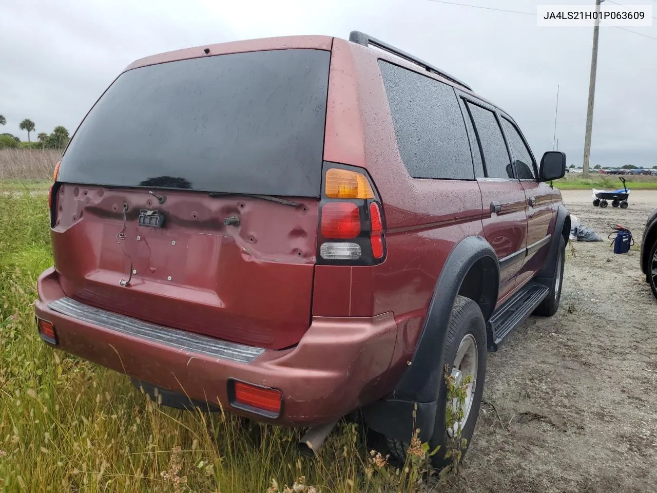 2001 Mitsubishi Montero Sport Es VIN: JA4LS21H01P063609 Lot: 74446394