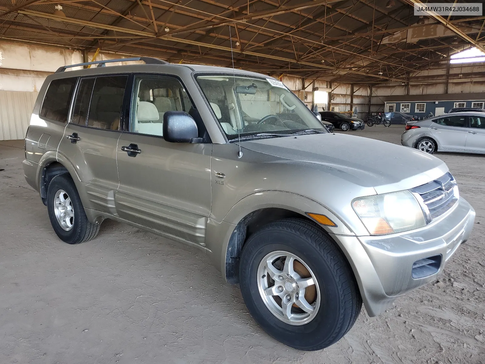 2002 Mitsubishi Montero Xls VIN: JA4MW31R42J034688 Lot: 62645584