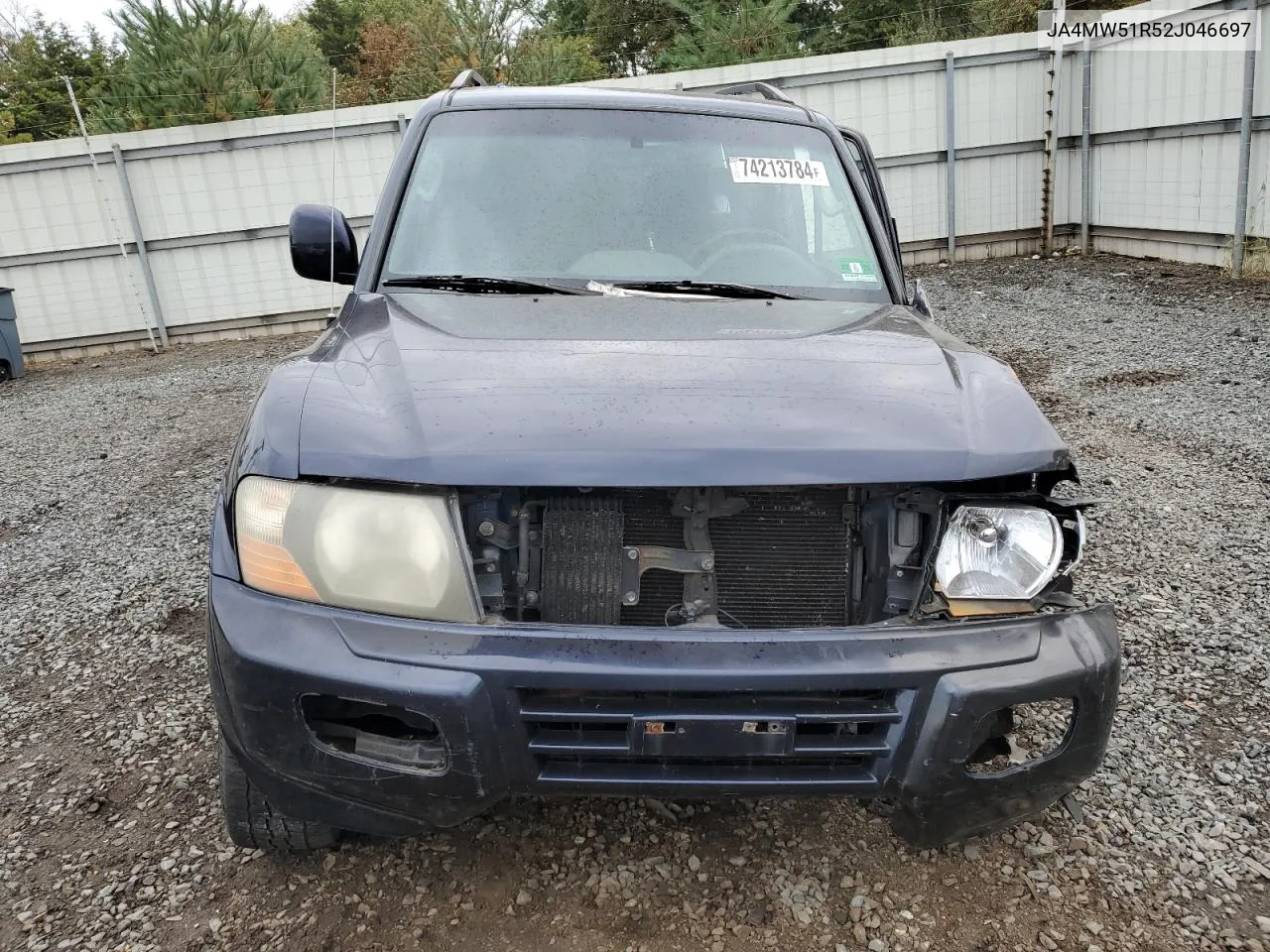 2002 Mitsubishi Montero Limited VIN: JA4MW51R52J046697 Lot: 74213784