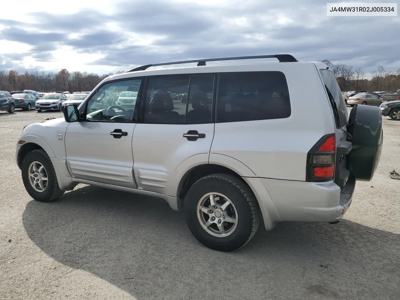 2002 Mitsubishi Montero Xls VIN: JA4MW31R02J005334 Lot: 79394064