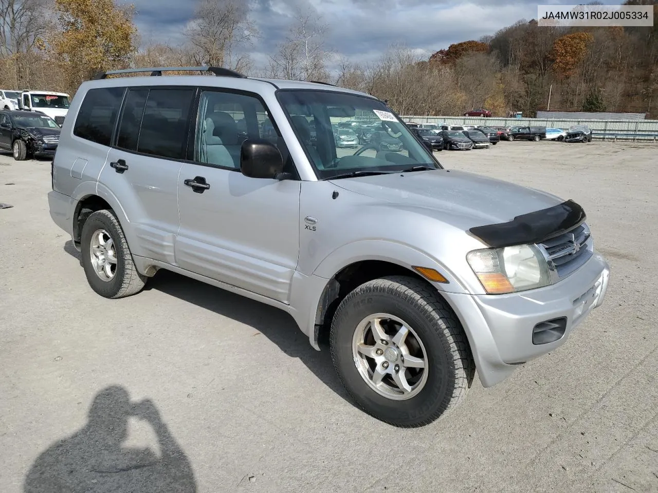 2002 Mitsubishi Montero Xls VIN: JA4MW31R02J005334 Lot: 79394064