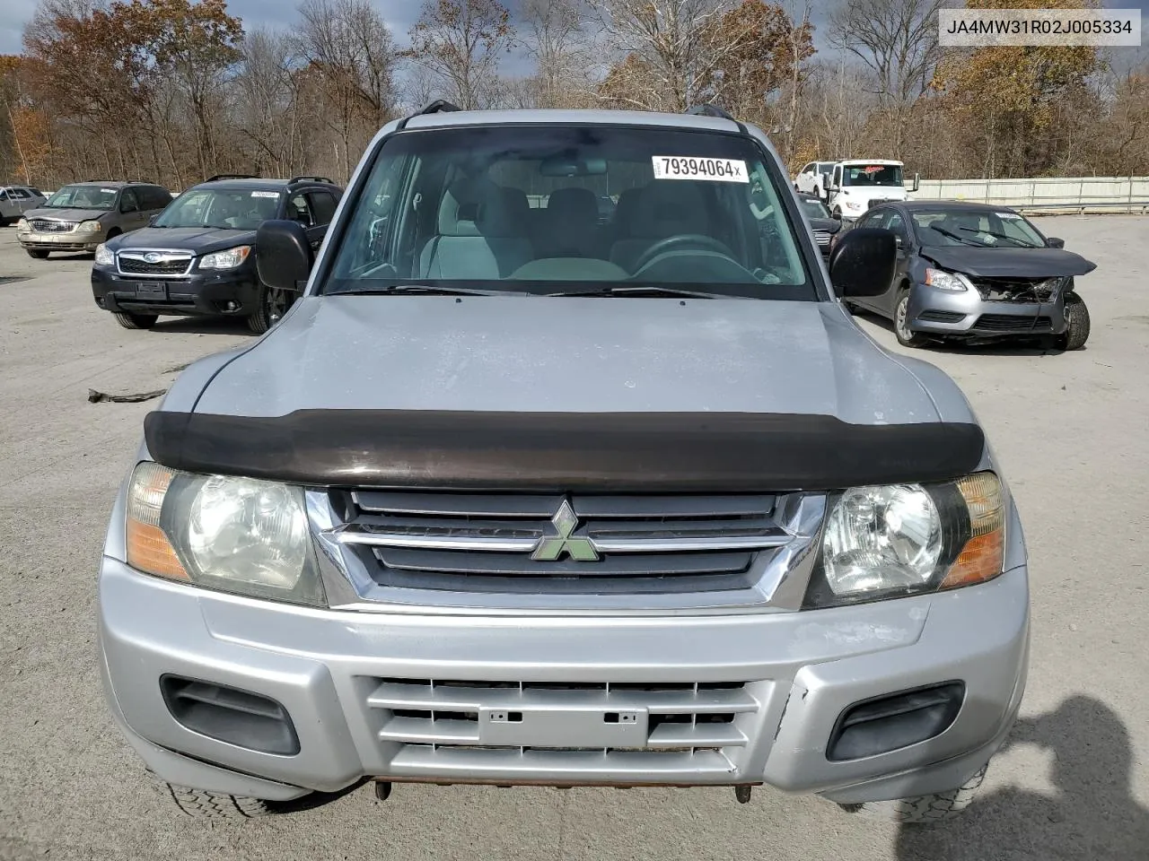 2002 Mitsubishi Montero Xls VIN: JA4MW31R02J005334 Lot: 79394064