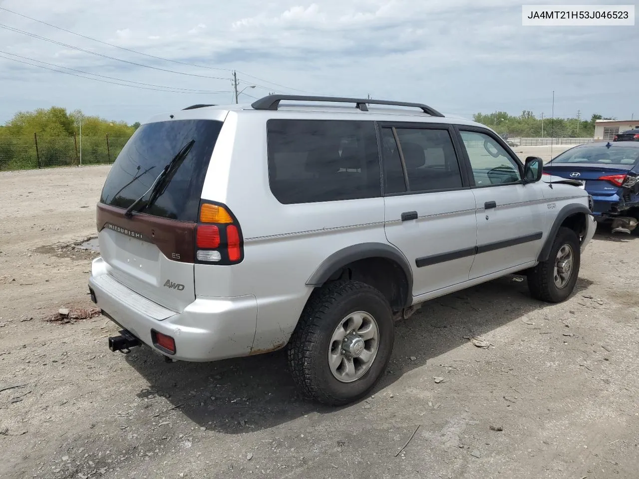 2003 Mitsubishi Montero Sport Es VIN: JA4MT21H53J046523 Lot: 65768834