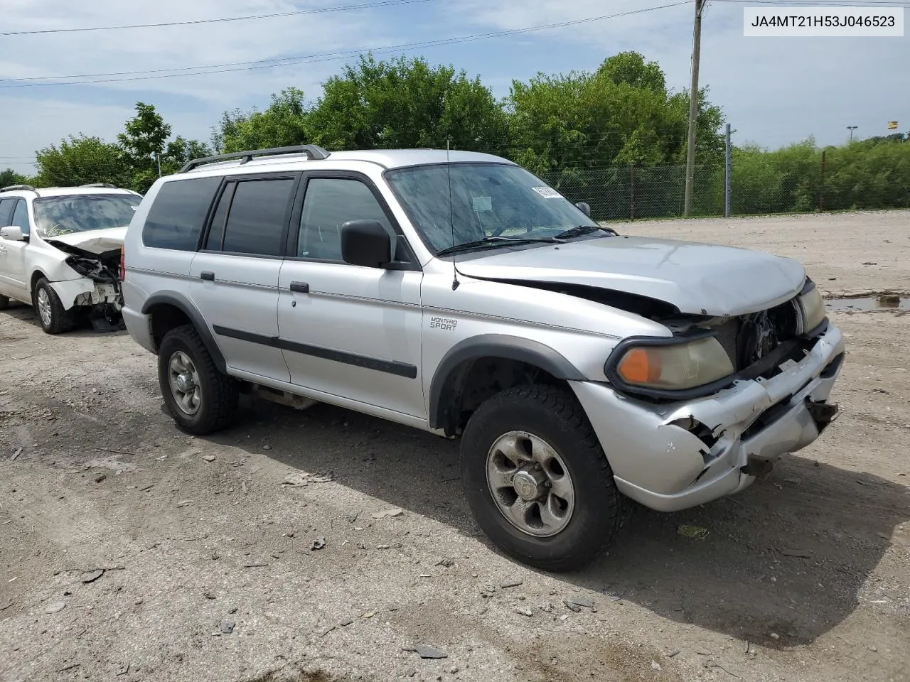 2003 Mitsubishi Montero Sport Es VIN: JA4MT21H53J046523 Lot: 65768834