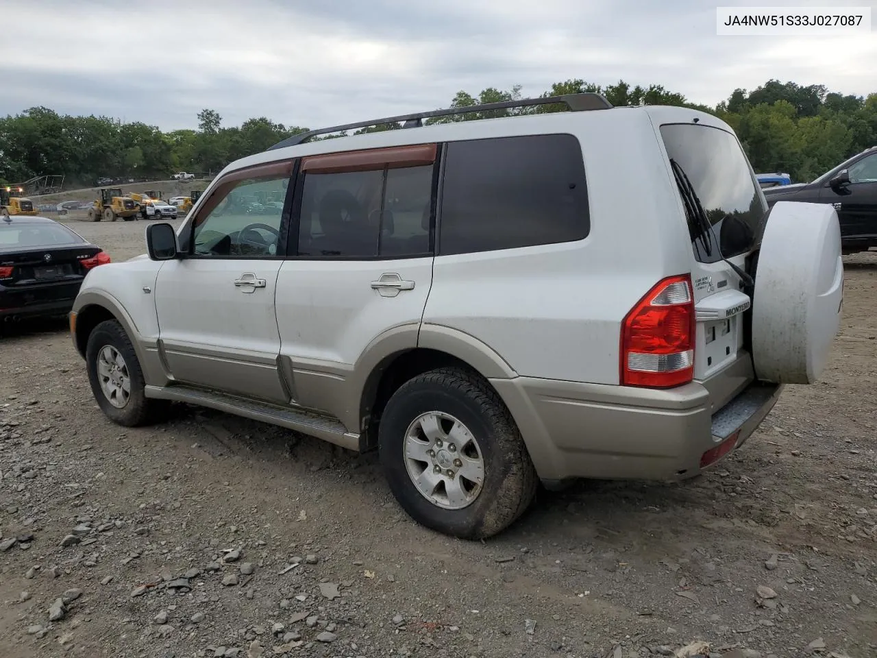 2003 Mitsubishi Montero Limited VIN: JA4NW51S33J027087 Lot: 69362824