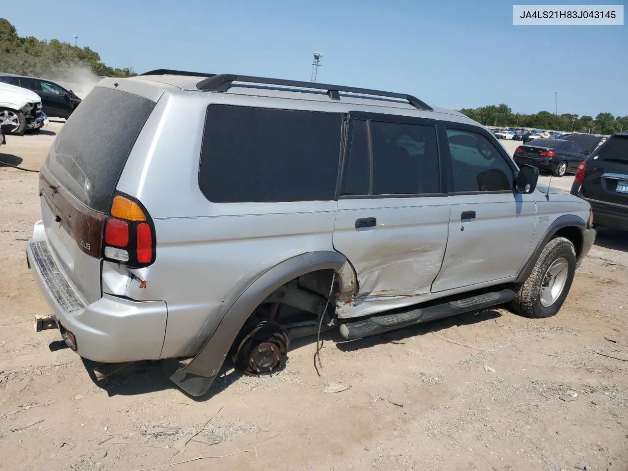 2003 Mitsubishi Montero Sport Es VIN: JA4LS21H83J043145 Lot: 70666404