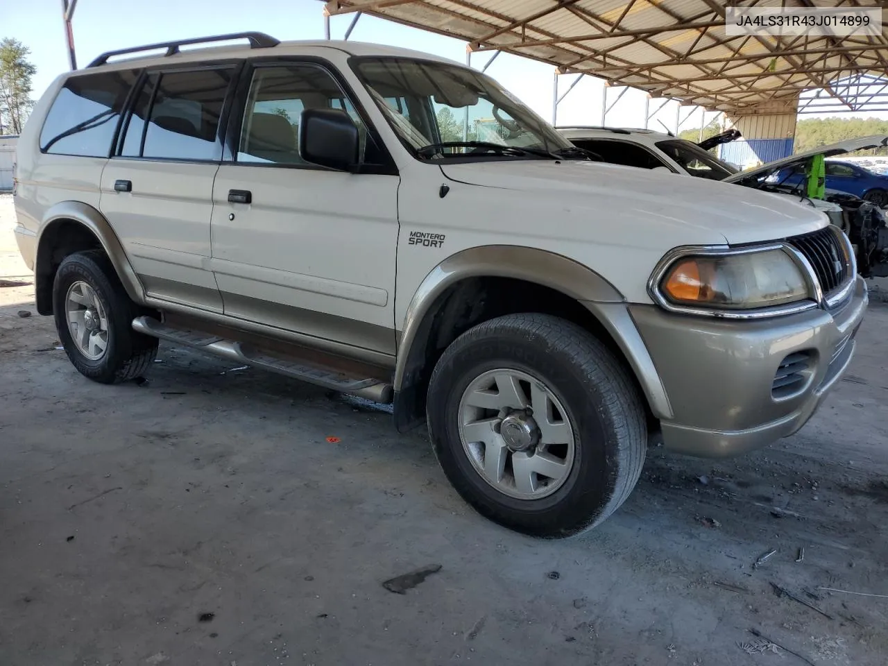 2003 Mitsubishi Montero Sport Xls VIN: JA4LS31R43J014899 Lot: 75130884