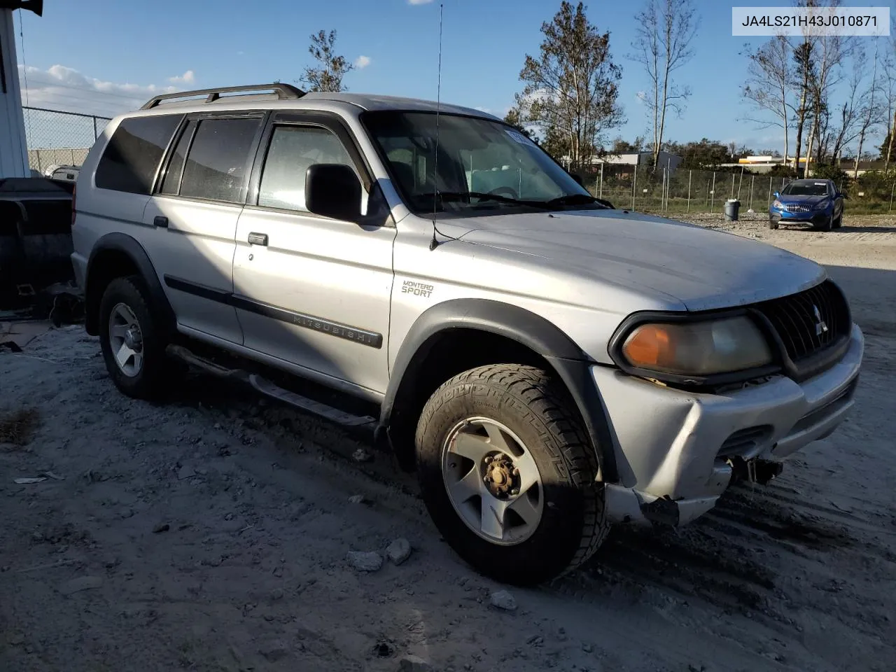 2003 Mitsubishi Montero Sport Es VIN: JA4LS21H43J010871 Lot: 75836294