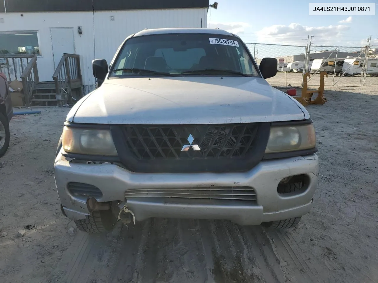 2003 Mitsubishi Montero Sport Es VIN: JA4LS21H43J010871 Lot: 75836294