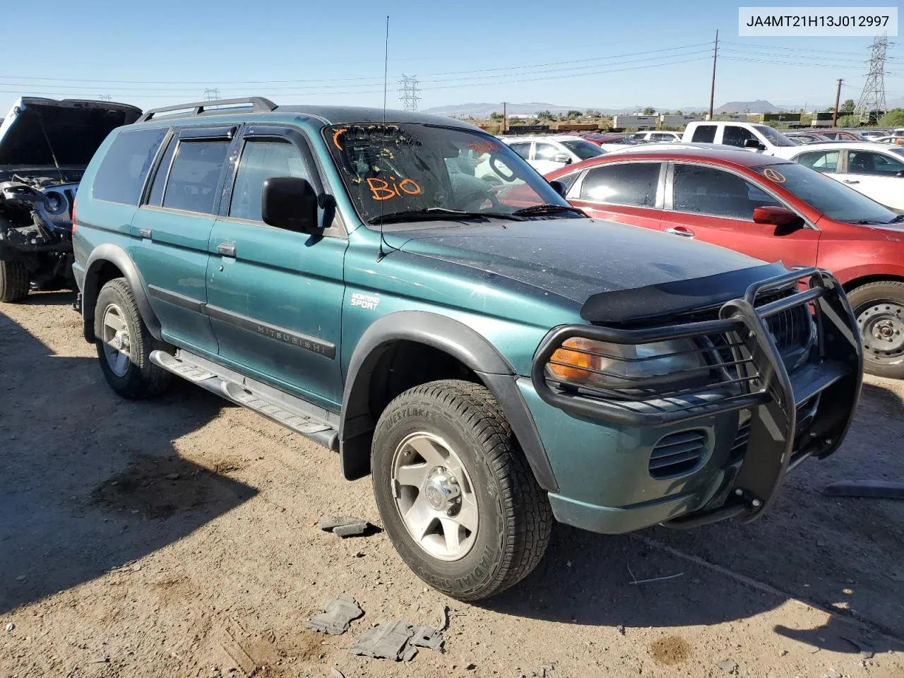 2003 Mitsubishi Montero Sport Es VIN: JA4MT21H13J012997 Lot: 76169844