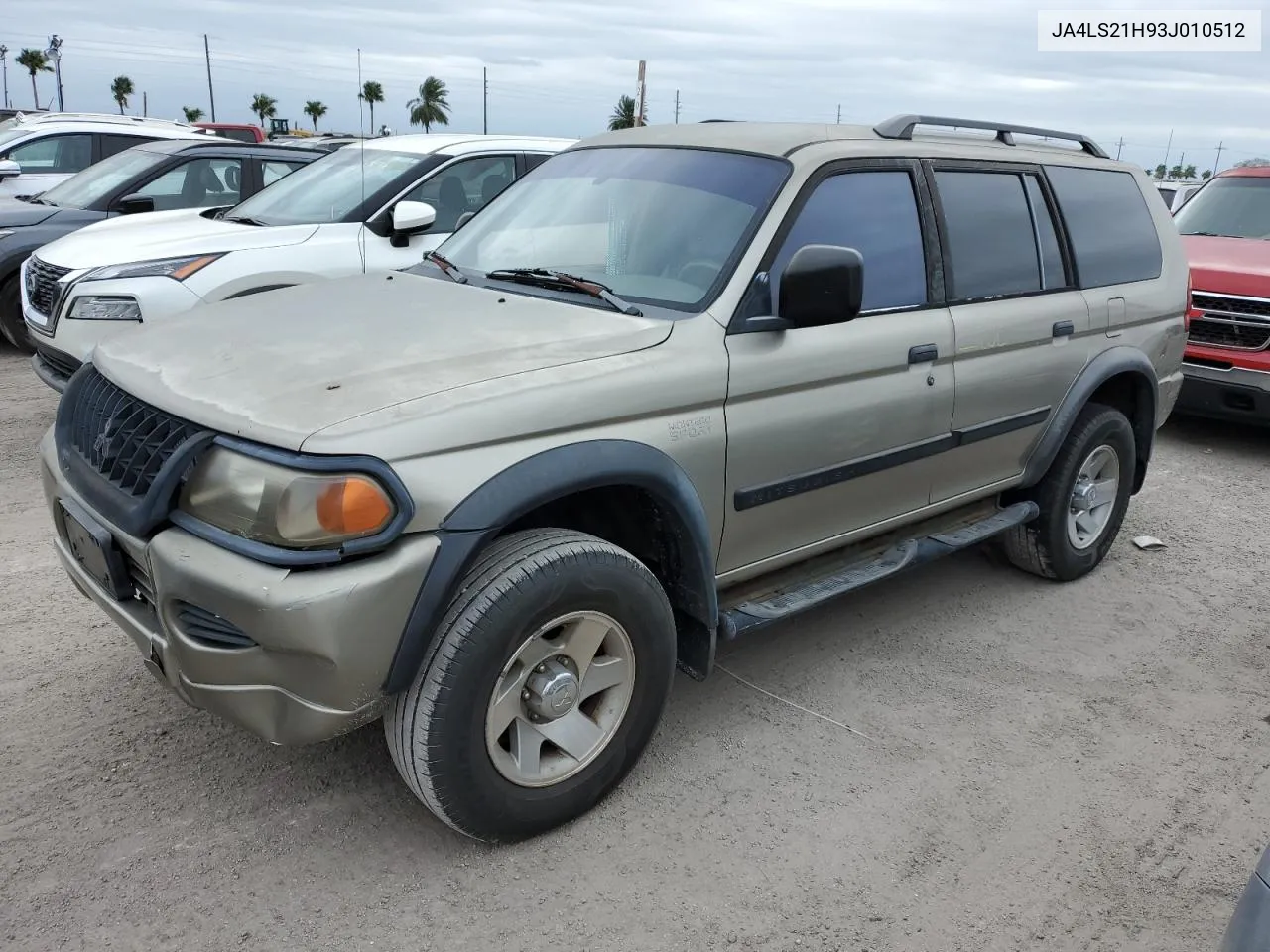 2003 Mitsubishi Montero Sport Es VIN: JA4LS21H93J010512 Lot: 76882804