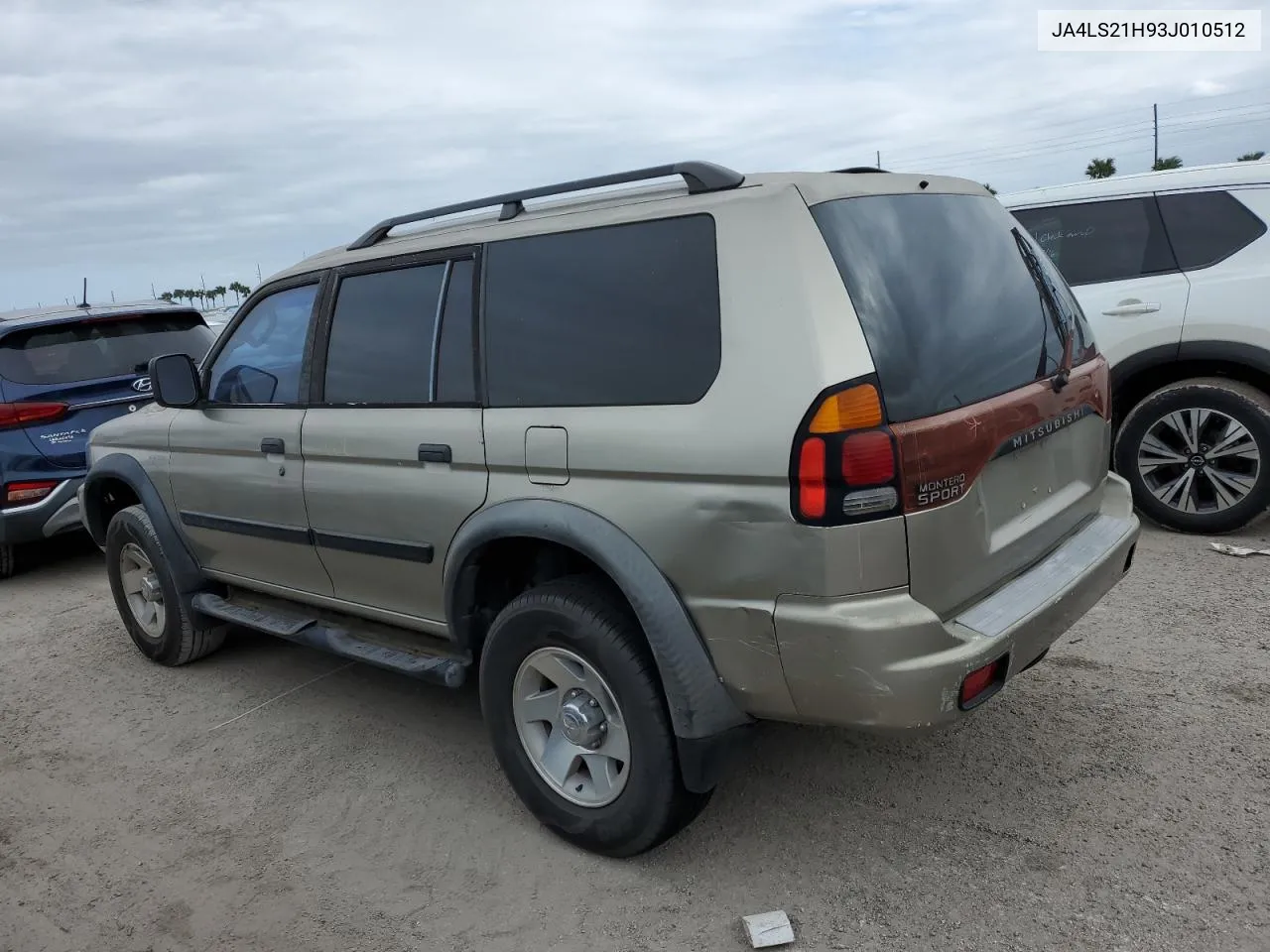 2003 Mitsubishi Montero Sport Es VIN: JA4LS21H93J010512 Lot: 76882804