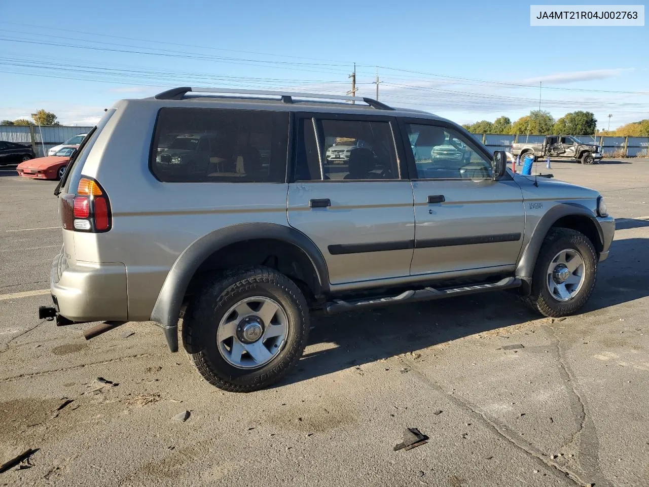 2004 Mitsubishi Montero Sport Es VIN: JA4MT21R04J002763 Lot: 78206204