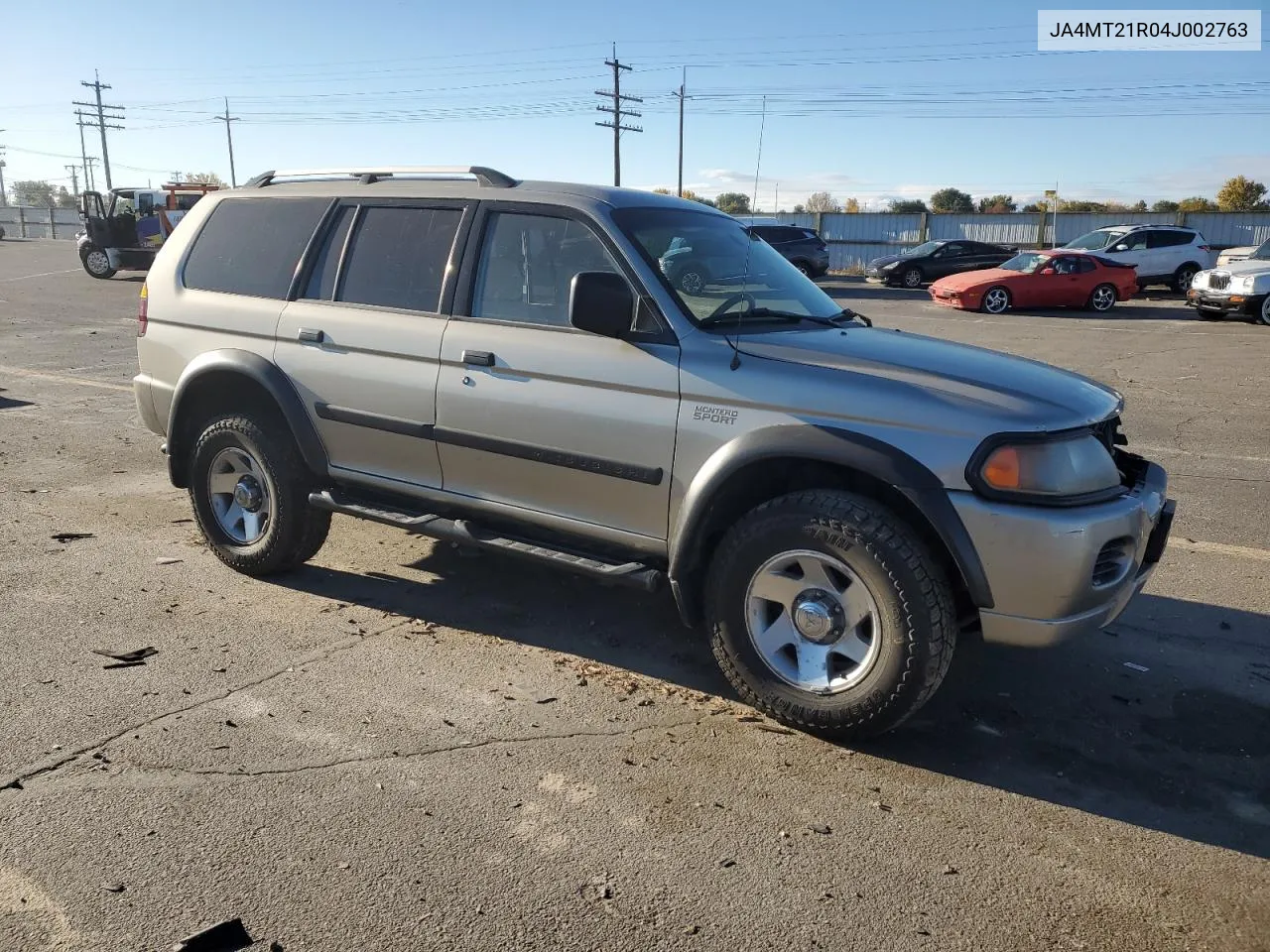 2004 Mitsubishi Montero Sport Es VIN: JA4MT21R04J002763 Lot: 78206204