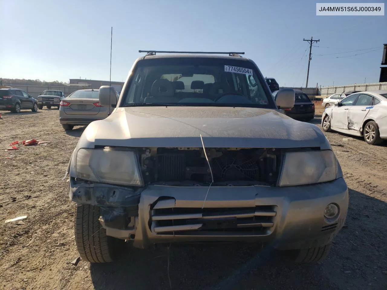 2005 Mitsubishi Montero Limited VIN: JA4MW51S65J000349 Lot: 77456554