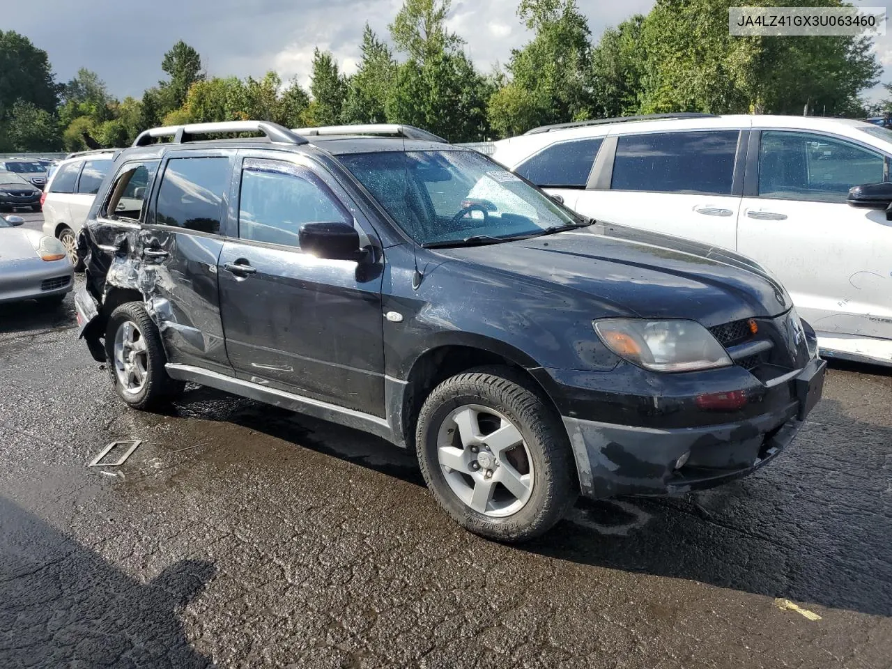 2003 Mitsubishi Outlander Xls VIN: JA4LZ41GX3U063460 Lot: 68744554