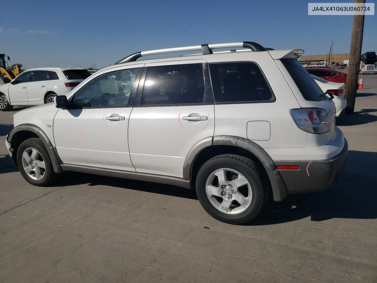 2003 Mitsubishi Outlander Xls VIN: JA4LX41G63U060724 Lot: 75613604