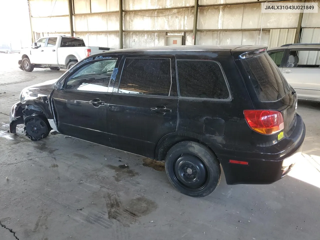 2003 Mitsubishi Outlander Ls VIN: JA4LX31G43U021849 Lot: 76746454