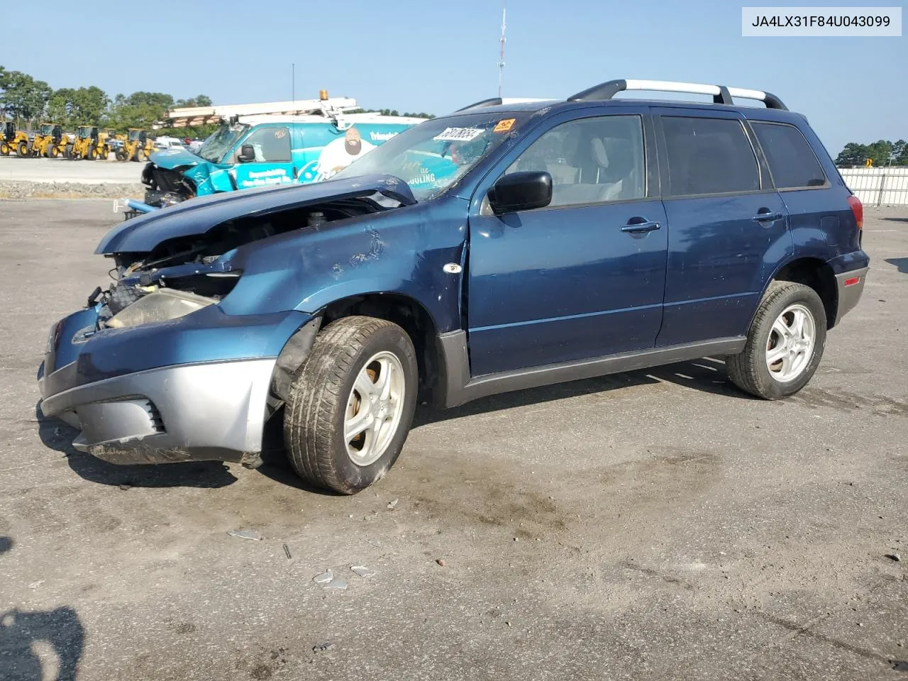 2004 Mitsubishi Outlander Ls VIN: JA4LX31F84U043099 Lot: 68128854