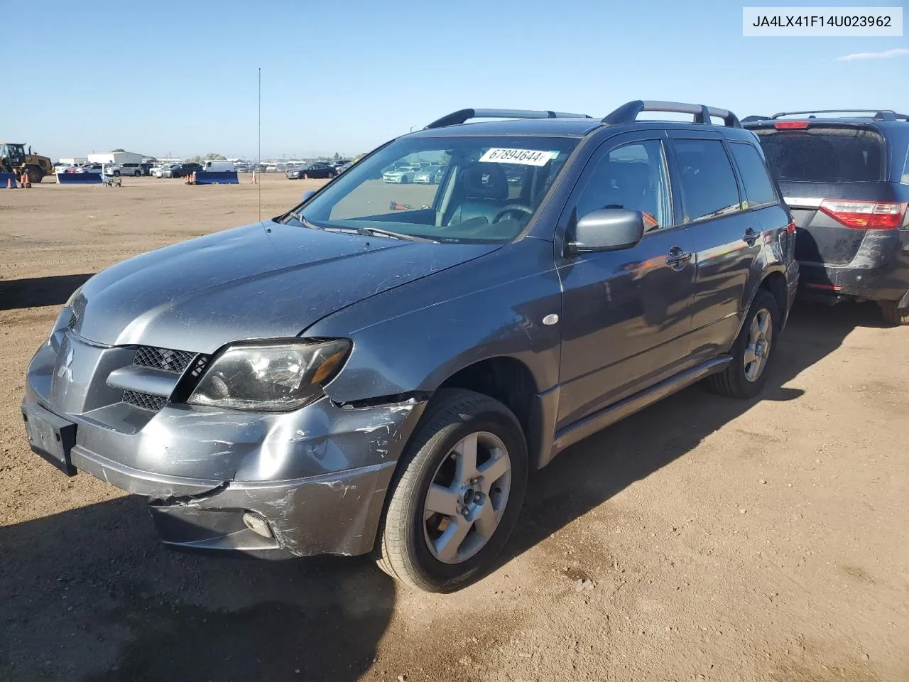 2004 Mitsubishi Outlander Xls VIN: JA4LX41F14U023962 Lot: 73241294