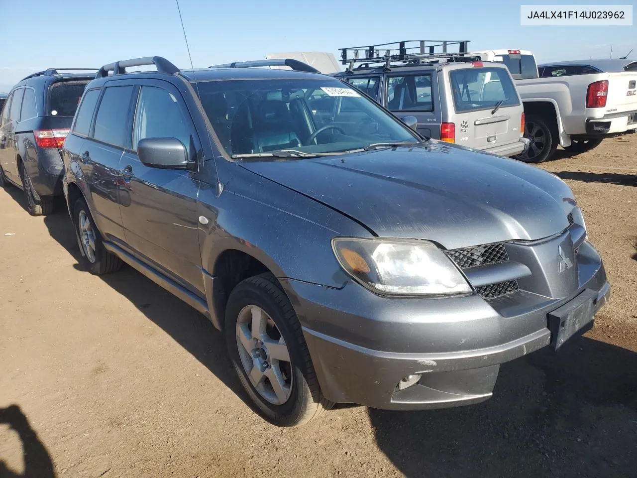 2004 Mitsubishi Outlander Xls VIN: JA4LX41F14U023962 Lot: 73241294