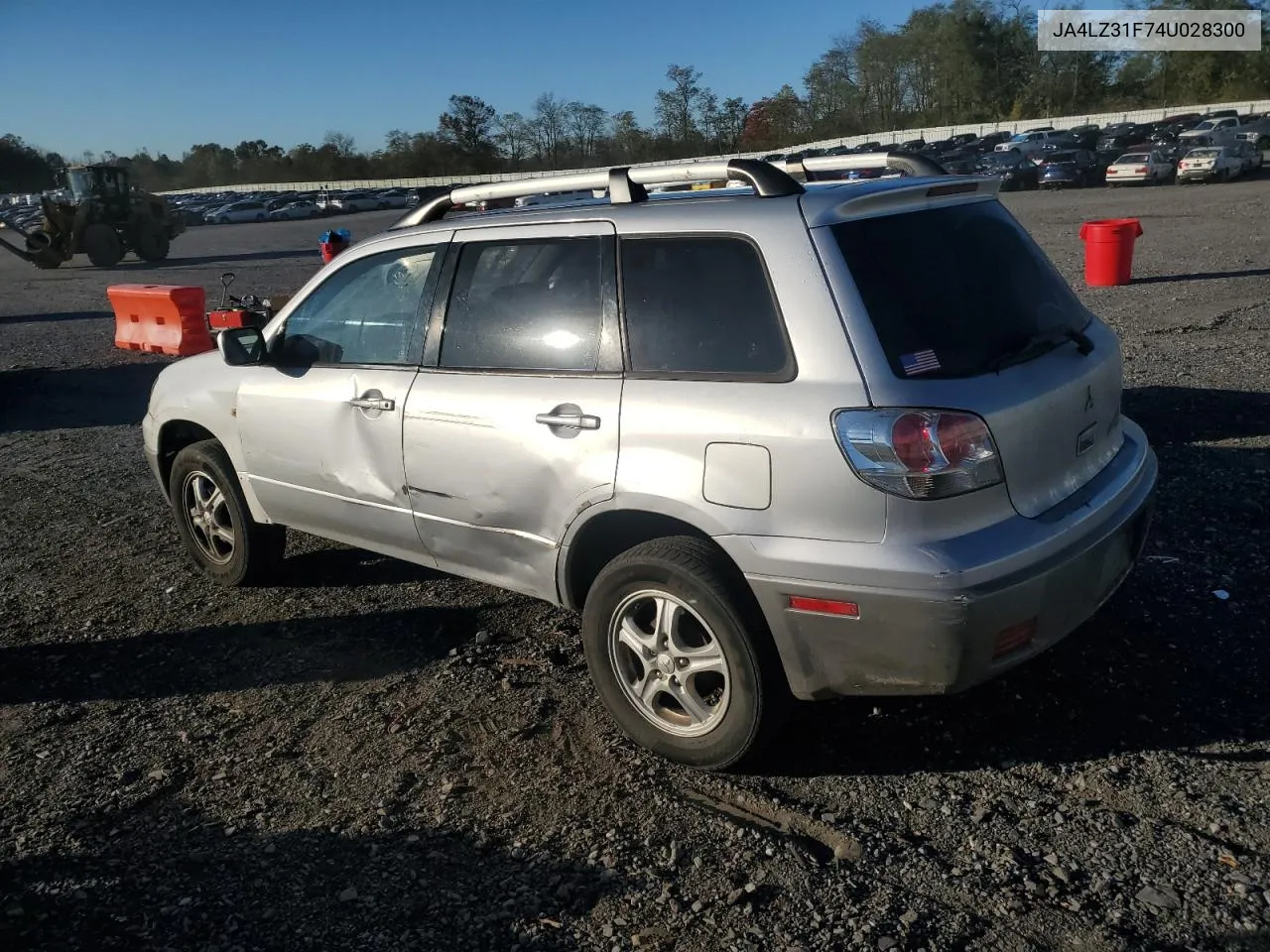 2004 Mitsubishi Outlander Ls VIN: JA4LZ31F74U028300 Lot: 76228644