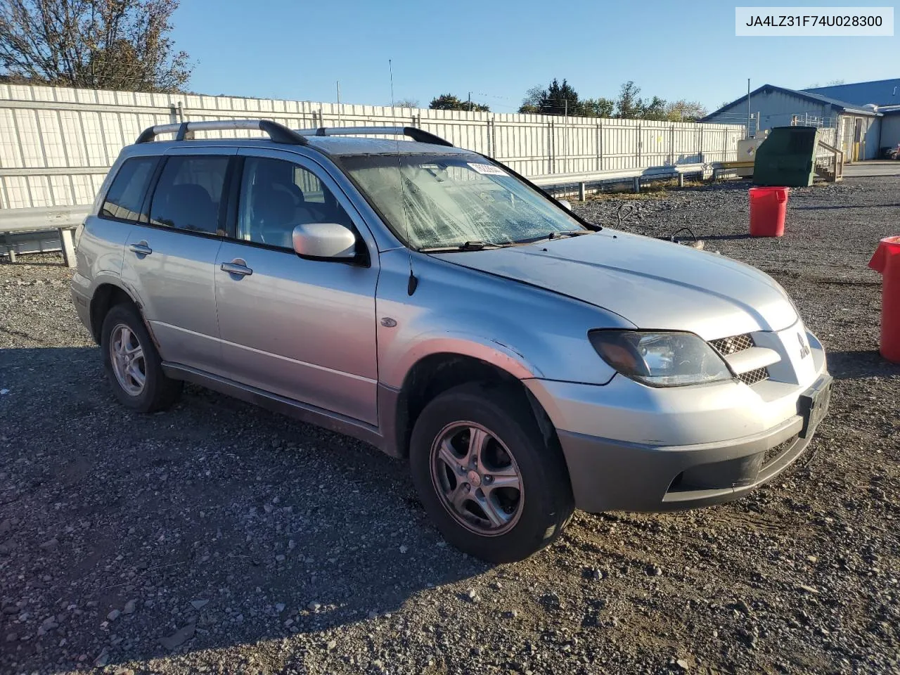 2004 Mitsubishi Outlander Ls VIN: JA4LZ31F74U028300 Lot: 76228644