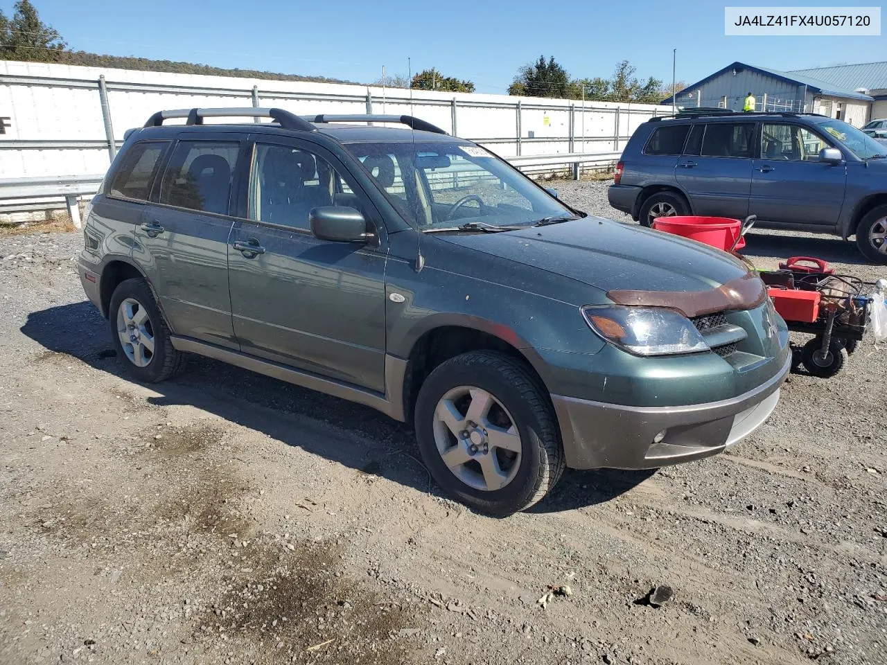 2004 Mitsubishi Outlander Xls VIN: JA4LZ41FX4U057120 Lot: 76842914