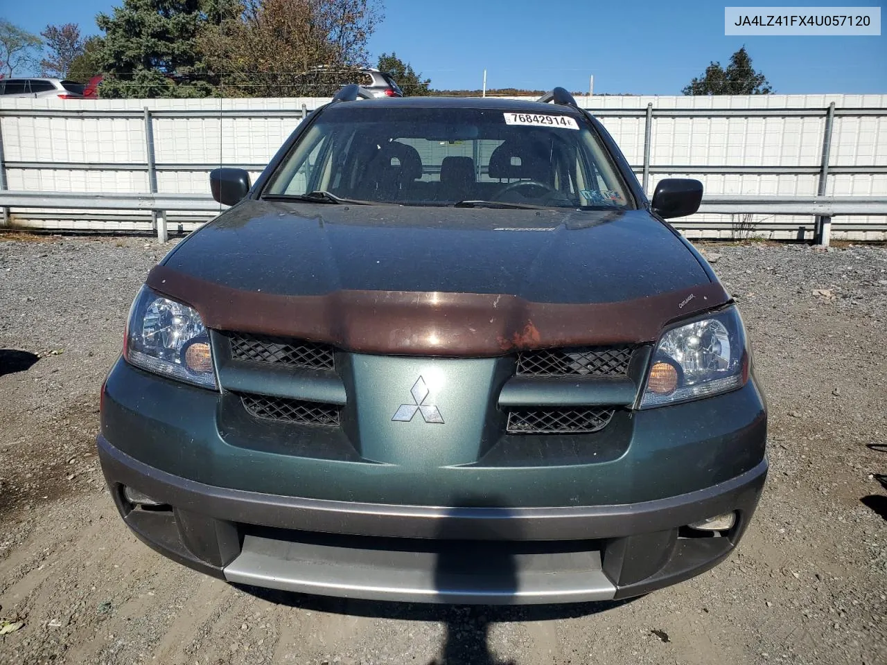 2004 Mitsubishi Outlander Xls VIN: JA4LZ41FX4U057120 Lot: 76842914