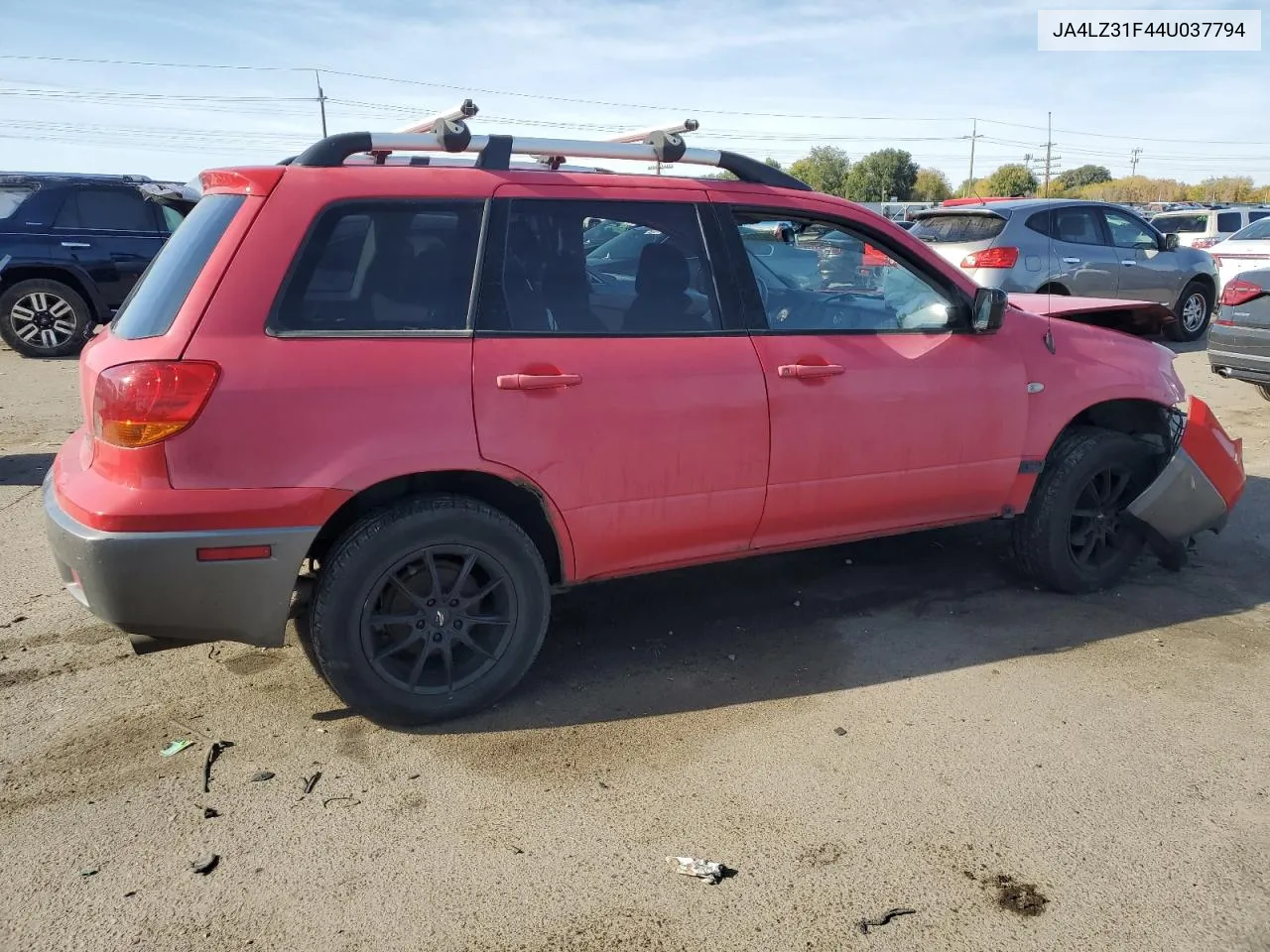 2004 Mitsubishi Outlander Ls VIN: JA4LZ31F44U037794 Lot: 77416374