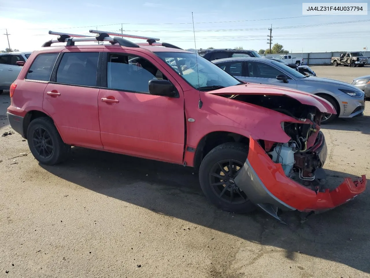 2004 Mitsubishi Outlander Ls VIN: JA4LZ31F44U037794 Lot: 77416374