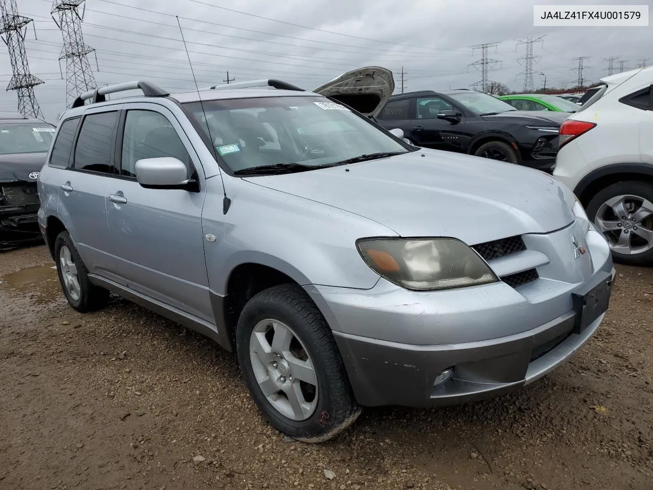 2004 Mitsubishi Outlander Xls VIN: JA4LZ41FX4U001579 Lot: 78121294