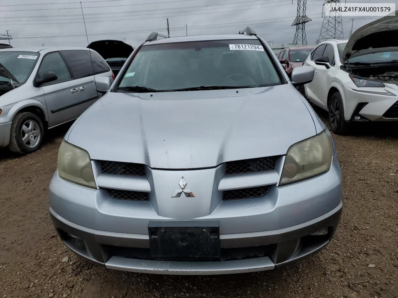 2004 Mitsubishi Outlander Xls VIN: JA4LZ41FX4U001579 Lot: 78121294