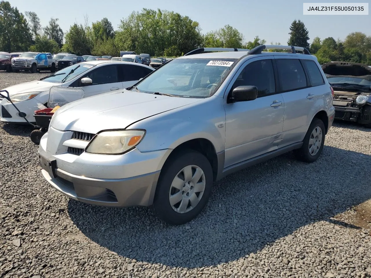 2005 Mitsubishi Outlander Ls VIN: JA4LZ31F55U050135 Lot: 70273564